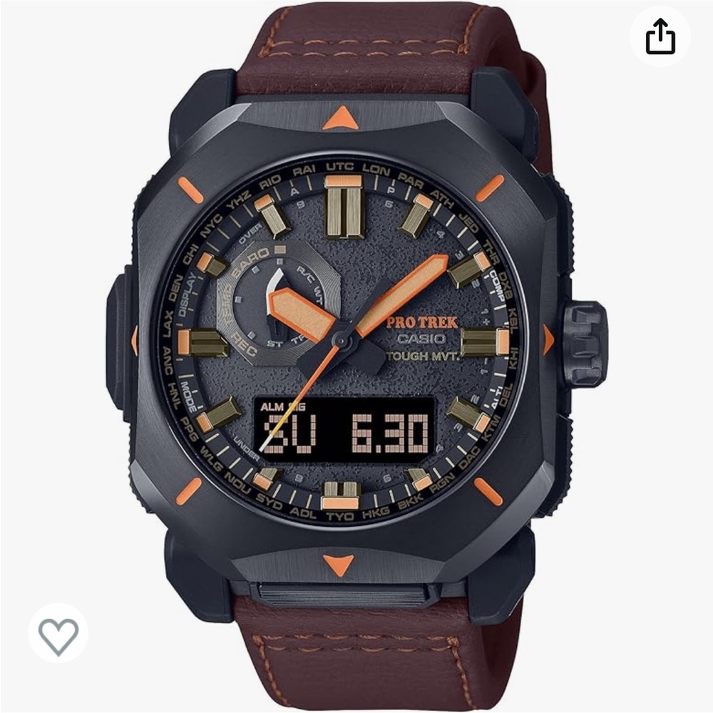 Casio Pro Trek PRW-6900YL-5 Tough Solar watch